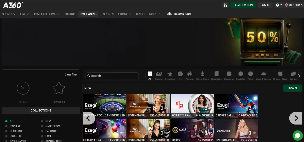 Juegos de apuestas Apuesta360
